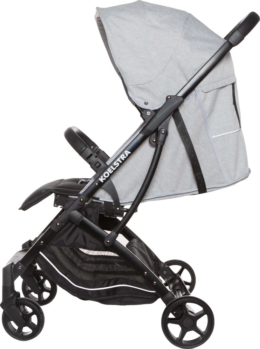 Koelstra Compact Buggy Gen - Soft Grey Melange 6 Koelstra Compact Buggy Gen - Soft Grey Melange - Afbeelding 4