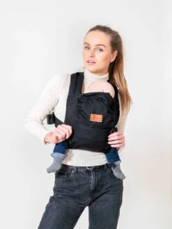 ByKay - Draagzak - Click Carrier Classic - Black - Organic Cotton