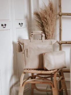 Merkloos Lederen Luiertas Rugzak - Baby Luiertas - Luiertas Verzorgingstas - Buggy Tas - Kindertas - Toilettas Heren - Toilettas Dames - Tas - Baby Verzorgingstas - Baby Bag Rugzak - Handtas - Kinderwagentas - Reistas - Toilettas - Baby - Newborn - Born New -Babyproducten Serie Winkel 900x1200 3