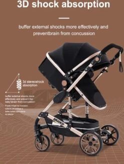 Merkloos Luxe Multi-functionele 3 In 1 Wandelwagen - Babywagen - Kwalitatieve Buggy - Opklapbare Kinderwagen - Licht En Flexibel 25 Merkloos Luxe Multi-functionele 3 In 1 Wandelwagen - Babywagen - Kwalitatieve Buggy - Opklapbare Kinderwagen - Licht En Flexibel -Babyproducten Serie Winkel 910x1200 4