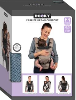 Dooky Ergonomische Draagzak Urban Comfort Green Emerald -Babyproducten Serie Winkel 912x1200 6