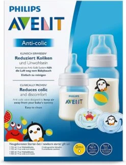 Philips AVENT SCD805/01 Anti-Colic Zuigfles Voor Pasgeborene 125 Ml 260 Ml Polypropyleen (PP) Transparant, Wit -Babyproducten Serie Winkel 916x1200 4
