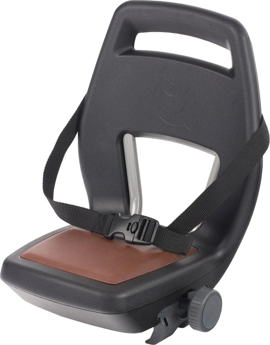 Qibbel 6+ Junior Fietsstoeltje Achter - Zwart Met Bruin Kussentje 13 Qibbel 6+ Junior Fietsstoeltje Achter - Zwart Met Bruin Kussentje - Afbeelding 11