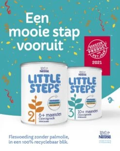Little Steps Standaard 2 Flesvoeding - Vanaf 6 Maanden - 2 X 800 Gram -Babyproducten Serie Winkel 954x1200 4
