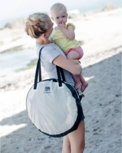 Deryan Peuter Luxe Campingbedje – Inclusief Zelfopblaasbare Matras - Cream -Babyproducten Serie Winkel 955x1200