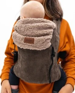 Bykay - Draagdoeken - Cover - Teddy Taupe - Winter Edition -Babyproducten Serie Winkel 960x1200 19