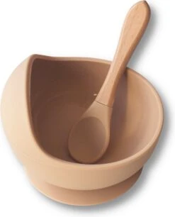 Kids Cultures | Kinderservies | Kinderbord En Kom Met Zuignap | Baby Servies | Beige -Babyproducten Serie Winkel 970x1200 6
