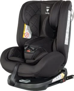 Born Lucky Meegroei Autostoel Roadline SPS ISOFIX - Groep 0/1/2/3 - 360° Draaibaar - Zwart -Babyproducten Serie Winkel 983x1200